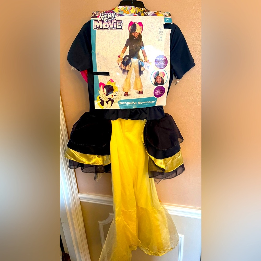 My Little Pony Movie Songbird Serenade kids M 7-8 Tall